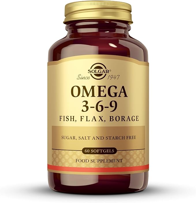 EFA 1300mg Omega 3-6-9 Solgar 60 Softgel