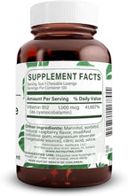 Natural Nutra Vitamin B12 Supplement, Helps to Increase Energy Levels, Essential for Healthy Nervous System, Helps to Improve Mood & Mental Health, Supports Cardiovascular System, 100 Lozenges