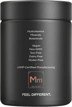 Codeage Men's Multivitamin 50+ Supplement - Essential Vitamins for Men Over 50 Years Old, Minerals, CoQ10, Turmeric, Saw Palmetto, Maca, Panax Ginseng, Probiotics & Botanicals - Non-GMO - 90 Capsules