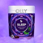 OLLY Sleep Gummy, 3 mg Melatonin, L-Theanine, Chamomile, and Lemon Balm Extracts, Blackberry Flavor, 30 Day Supply - 60 Count