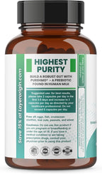 Layer Origin PureHMO Human Milk Oligosaccharide (HMO 2'-FL) Prebiotic Fiber - Feed 180 Billion Probiotics/Serving, 30-Day Supply