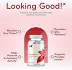Lutein & Lycopene Carotenoids Supplement - High Absorption Lutein and Lycopene Supplements for Men & Women for Antioxidant Skin and Eye Health Support - Formulated in American cGMP Lab (200 Capsules)