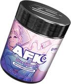 Gamer Supps AFK+® (with Melatonin): Grape - 40 Servings - Keto Friendly Magnesium-Focused Sleep Support Supplement, Apigenin, Sugar Free