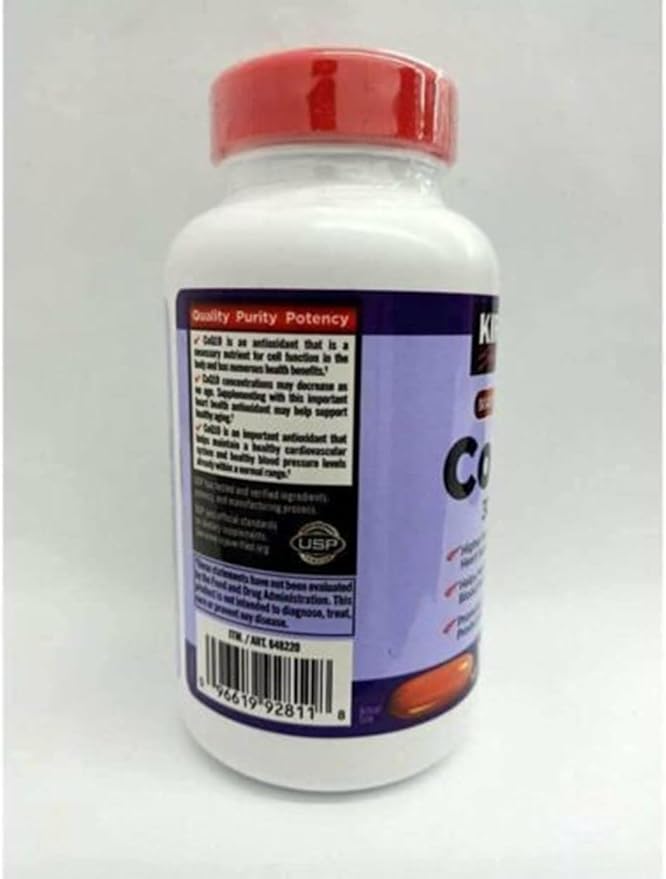 Kirkland Signature CoQ10 300mg 100 Softgels