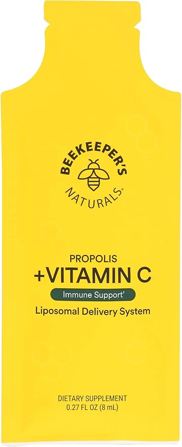 Beekeepers Naturals Propolis Liposomal with Vitamin C Single, 0.27 FZ