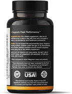 Natgrown Organic Maca Root Powder Capsules - Black, Red & Yellow - 1500 mg per Serving - Gelatinized Peruvian Maca Supplement - Non-GMO, Gluten-Free, Vegan - (120 Count)