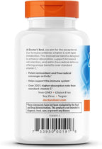 Doctor's Best High Absorption Vitamin C 500mg with Bioflavonoids - Vegan VIT C Supplement for Women & Men, PureWay-C Ascorbic Acid, Immune Health Support, Sustained Release, Gluten Free - 60 Tablets