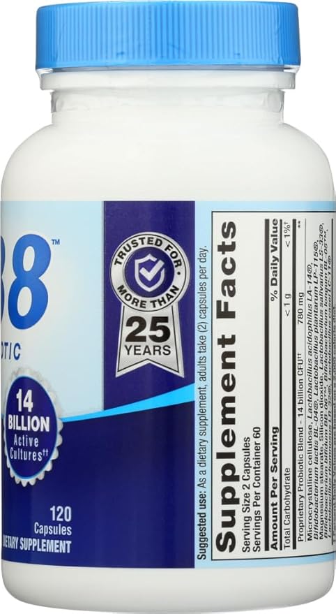 PB 8 Acidophilus Probiotic, 120 Count, (Value Pack of 2)