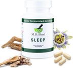 Sleep - Natural Sleep Aids for Adults with l theanine Supplement, Ashwagandha, Magnesium, Valerian Root, Melatonin - Non-Habit Forming Formula for Rejuvenating - 30 Capsules (Pack of 1)