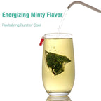 50 Peppermint Tea Bags, Herbal Mint Tea Bags, Traditional Dried Peppermint Leaves, Caffeine-Free, Supports Healthy Digestion, Stress Relief