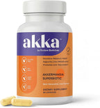 AKKA Premium Liver Cleanse Detox & Repair Superbiotic - Supports Liver Health & Function, Boosts Energy, Digestion & Metabolism with Bioavailable Pasteurized Akkermansia, Non-GMO, Gluten-Free, 60 Caps