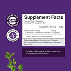 Bundle of Nootropic Brain Supplement - Mental Health & Clarity with VIT A B6 Riboflavin Niacin Thiamin Folate and Pure SAM E Supplement 150mg Per Serving Natural S-adenosylmethionine for Mood Balance