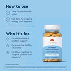 Uqora Defend - Urinary Tract Health Supplement - Support Bladder Health & Cleanse Biofilm with D-Mannose, Green Tea Extract, Turmeric Extract & More - Gluten-Free- 60 Capsules- 2 Pack (60-Day Supply)