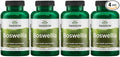 Swanson Boswellia - Herbal Supplement Promoting Joint Support - Ayurvedic Herb for Joint Flexibility & Mobility Support - Made with Boswellia Serrata Resin - (100 Capsules) (4 Pack)
