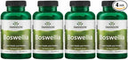 Swanson Boswellia - Herbal Supplement Promoting Joint Support - Ayurvedic Herb for Joint Flexibility & Mobility Support - Made with Boswellia Serrata Resin - (100 Capsules) (4 Pack)