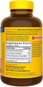 Nature Made Super C with Vitamin D3 and Zinc, 200 Tablets Bundle with a Pill Oragnizer (2 Items)
