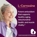 BESTVITE L-Carnosine 500mg (240 Capsules) (120x2) No Fillers - No Stearates - Non GMO - Gluten Free