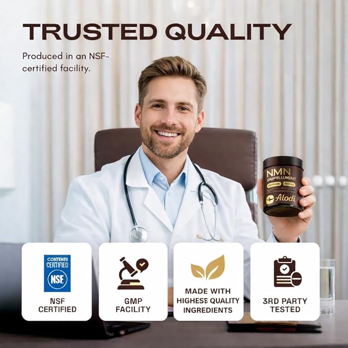 Super NMN Complex - NAD+ Precursor with Resveratrol, TMG, Quercetin & Betaine – Cellular Energy, Metabolism & Cognitive Support – Non-GMO, Lab Tested for Max for Potency for Men and Women