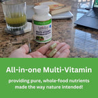 Paradise Herbs Earth's Blend Once Daily Multivitamin, No Iron, 48 Organic Superfoods, Probiotics, Antioxidants, Vitamins A, B12, C, D, K2, 30 Count