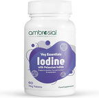 Ambrosial Iodine 5000mcg Tablets (Pack of 1-60 Tablets)