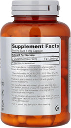 NOW Foods Sports, L-Glutamine, 1,000 mg, 120 Veg Capsules
