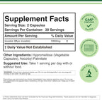 Inositol Capsules (Myo Inositol) 1000mg Health Support for Women (60 Count)(No Fillers, Vegan Safe, Gluten Free) by Double Wood