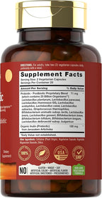 Tahoe Nutritionals Prebiotic, Probiotic & Postbiotic | 25 Billion CFU | 50 Powder Pills | Men and Women's Digestive Health | Vegetarian and Non-GMO Supplement