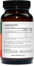 High Dose Melatonin: 30mg with L-Theanine + B6 + Apigenin - 60 Vegetarian Capsules