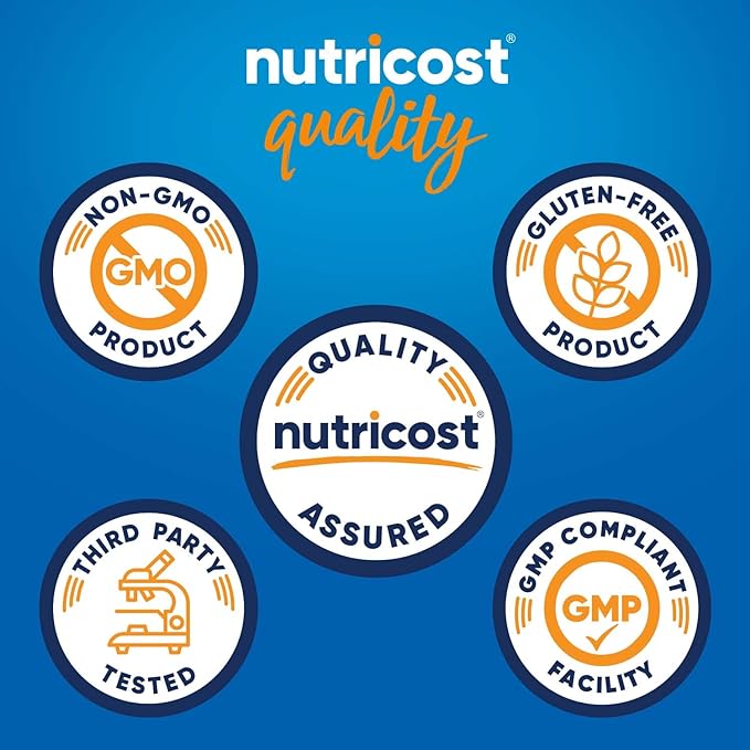 Nutricost Prebiotic Fiber Unflavored (1 Pound) - Vegan, Gluten-Free, GMO-Free