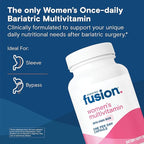 Bariatric Fusion Bariatric Multivitamin with Iron for Women | Hair, Skin and Nails Blend for Hair Loss After Bariatric Surgery & GLP-1 | 30 Capsules | 1 Month Supply