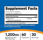 Nutricost Berberine HCl 600mg, 60 Capsules (2 Bottles) - Gluten Free, Veggie Caps, Non-GMO