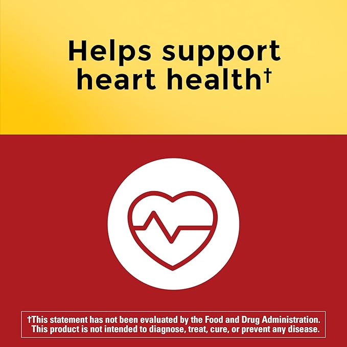 Nature Made CoQ10 300mg per 3 Softgels, CoQ10 Supplement for Heart Health & Antioxidant Support, 120 Softgels, 40 Day Supply