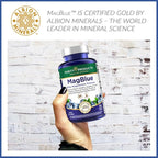 Purity Products MagBlue - Magnesium Bisglycinate Buffered & More - 90 Tablets