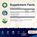 Vitamatic Tart Cherry 20X Extract with Celery Seed 10X Concentrated Extracts - - 180 Veg Capsules - Vegetarian, Non-GMO, and Gluten Free