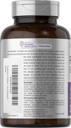 Horbäach Probiotics 6 Billion CFUs | 200 Chewable Tablets | Berry Flavor | 14 Probiotic Strains | Vegetarian, Non-GMO & Gluten Free Supplement for Men & Women