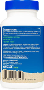 Nutricost Saw Palmetto 1000mg, 120 Capsules - CCOF Certified Made with Organic Saw Palmetto, Vegetarian Friendly, 60 Servings, 500mg Per Capsule, Gluten Free