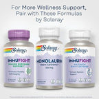 SOLARAY Monolaurin 500mg from Natural Coconut - Monolaurin Supplement for Powerful Nutritive Support - 60-Day Money Back Guarantee, Lab Verified - 60 Servings, 60 VegCaps