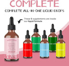 Cranberry Extract Liquid Probiotic with UVA Ursi Tincture D Mannose Liquid - 60ml