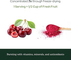Eclectic Herb - Berry Tart Cherry Powder | Joint Support Supplement | Superfood Vitamin & Mineral Supplement | Freeze Dried, Vegan, Non-GMO, Gluten-Free (5.1 oz | 144 g)
