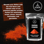 Paprika Powder 2lb by Naturevibe Botanicals | Red Paprika Ground Seasoning | Great for Garnishing (32 Ounces)