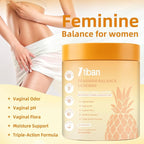 Pineapple Gummies for Women pH, Premium Feminine pH Balance Gummy, Vaginal Probiotics, Immune Support, Vegan, Gluten-Free, 60 Gummies 30 Servings