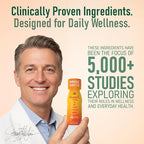 ALFA VITAMINS Vitamin C Shot 1000mg with Zinc, Ginger & Echinacea – Supports Immune Health & Daily Wellness – Orange Flavor – 2.4 FL Oz Bottle – 20 Pack