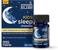 Mommy's Bliss Kids Sleep Chewable Tablets, Melatonin, Magnesium & Calming Herbs, Grape Flavor, Sugar Free Kids Melatonin, Age 3+ (35 Servings), 35 Count (Pack of 1)