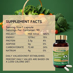 Eye Vitamin and Mineral Supplement Vision Support, 90 Capsules with Lutein and Zeaxanthin Vitamin C E Zinc Copper, Eye Health Supplements for Adults, 1 Pack
