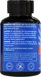 2 Pack Alpha Lipoic Acid Supplement, Alpha Lipoic Acid 600mg Per Serving, Vegan, Gluten Free, Non-GMO ALA Supplement, 120 Vegetable Capsules
