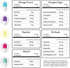 HOP Box Daily Longevity Supplements for Women | Doctor-Formulated Anti-Aging Complex with 19 Ingredients | Supports Energy, Skin, Hair, Metabolism & Cognitive Health | 30-Day Supply