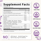 Milk Thistle Liver Support Drops – Liquid Herbal Supplement with Silymarin, Dandelion, Artichoke & Turmeric – Antioxidant Support for Liver Health – Vegan, Non-GMO, 2 Fl Oz