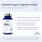 1MD Nutrition BiomeMD Probiotics | 62 Billion CFUs, 15 Comprehensive Strains - Pro & Prebiotics | Doctor-Formulated for Digestive Health & Immune Support | 60 Capsules