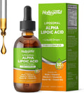 Liposomal Liquid Alpha Lipoic Acid drops, 600 MG R-Alpha Lipoic Acid Supplement with Biotin & Multivitamins, ALA for Antioxidant, Brain Health and Nerve Support, Pineapple Flavor, Sugar Free, 2 FL OZ