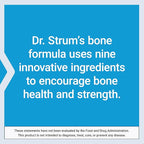 Life Extension Dr. Strum's Intensive Bone Formula, Cissus quadrangularis, Calcium, Vitamin D3, K2, Magnesium, zinc, Potassium, Boron, Bone Health Support Formula, Gluten Free, Non-GMO, 300 Capsules
